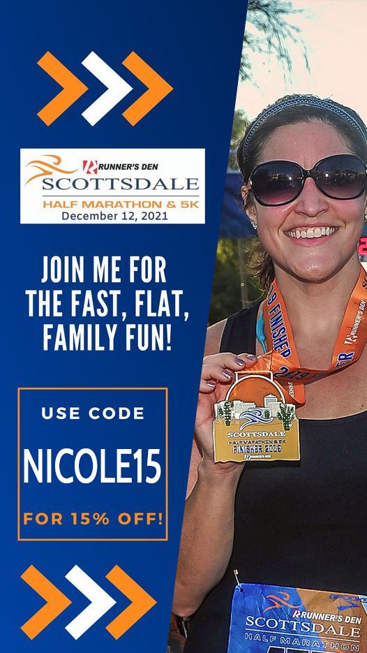 2022 Scottsdale Half Marathon 5k Promo Code Nicole15